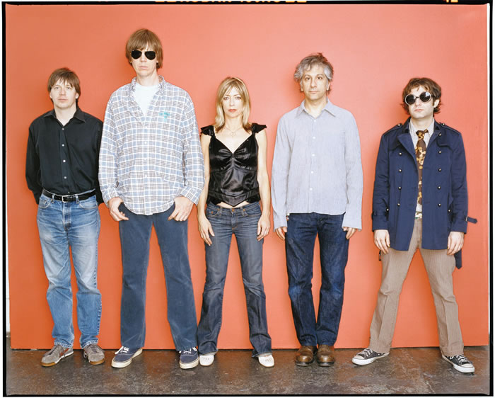 Imagen promocional del grupo Sonic Youth